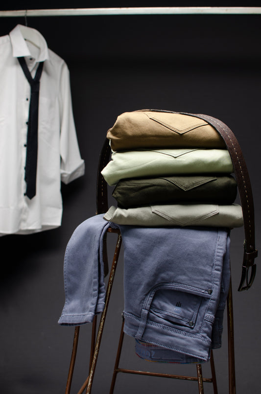 How to Style Colored Pants