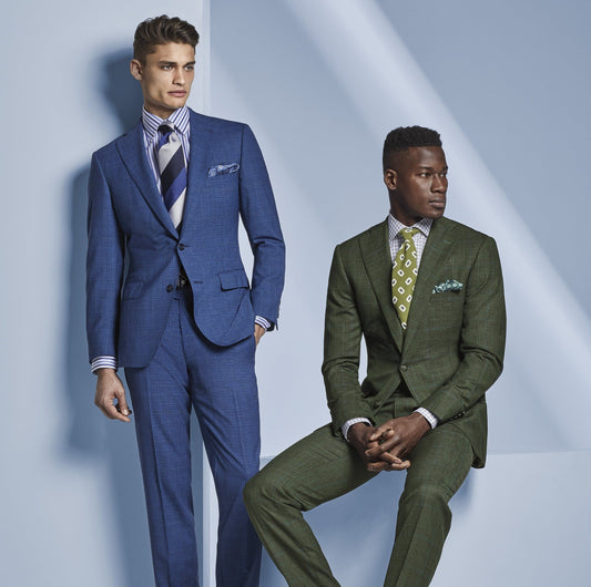 Two male models in Stately attire