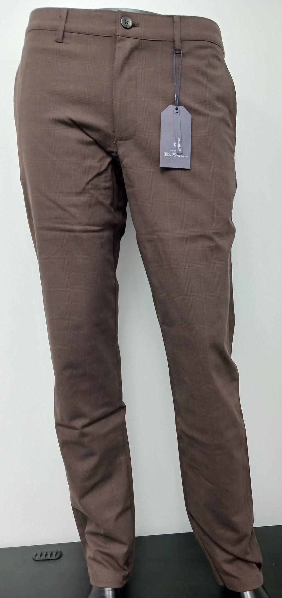 Ben Sherman Tonal Plaid Pant