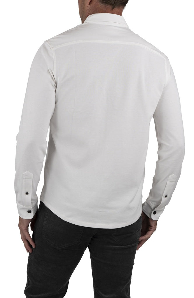 White Birdseye Pique