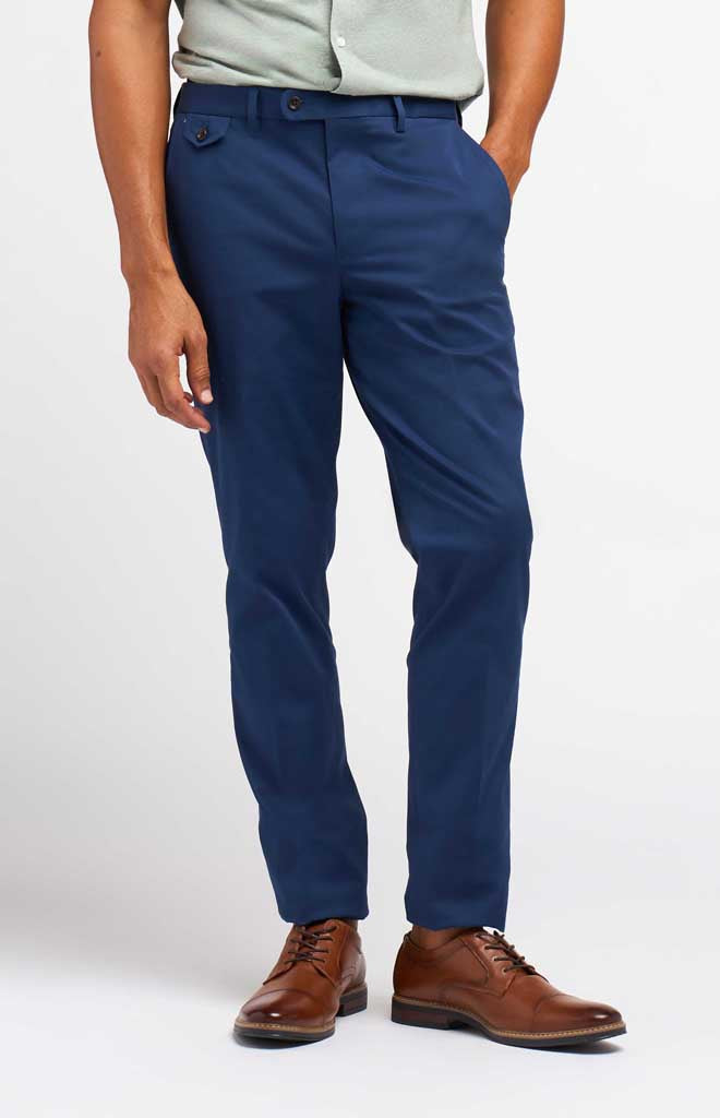bonobos stretch cotton dress pants Bonobos Stretch Weekday Warrior Dress Pants Monday Blue Byron & Barclay