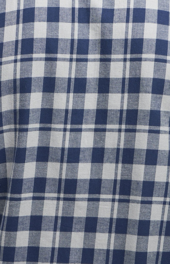 Grey Navy Check