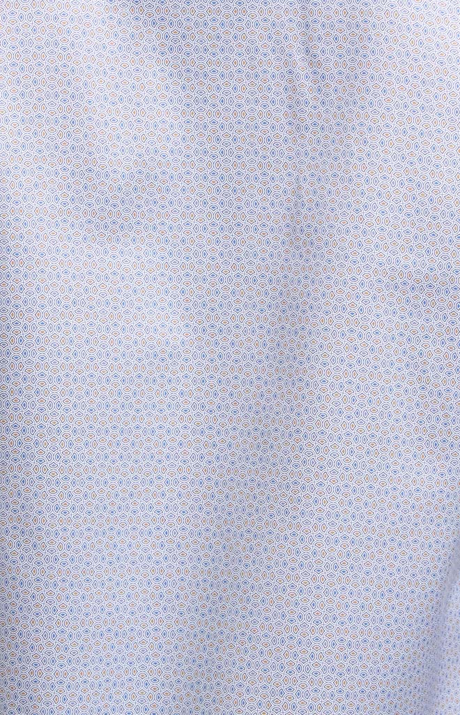Print Brown Blue