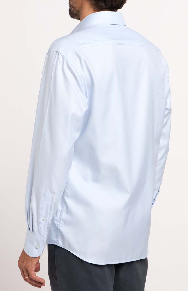 Eterna Structured Twill Modern Fit Dress Shirt