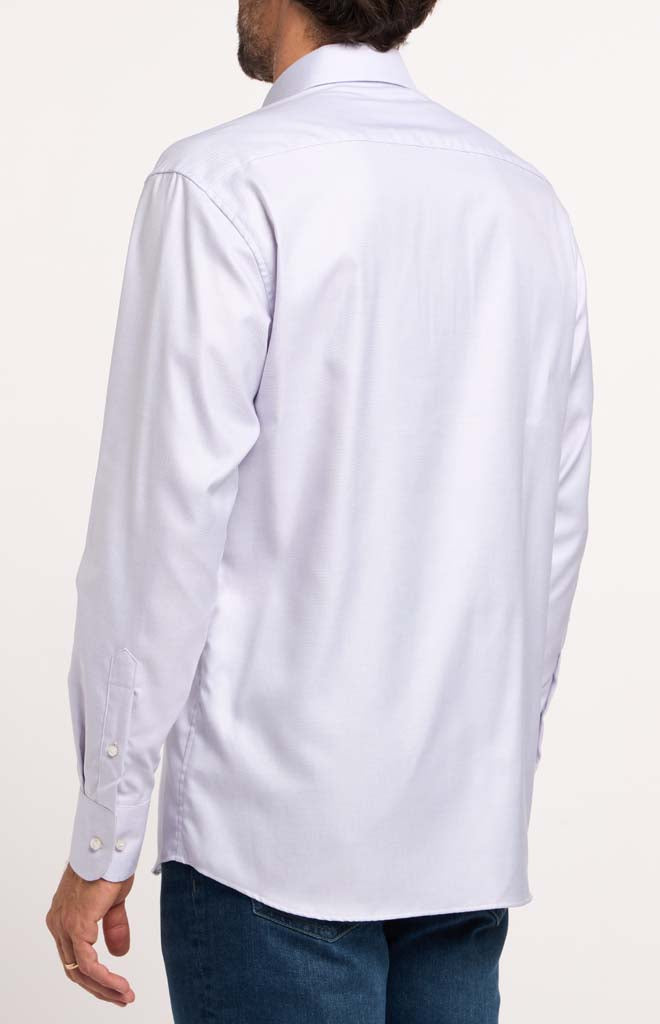 Eterna Structured Twill Modern Fit Dress Shirt