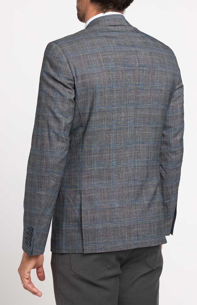 Blue/Black Plaid
