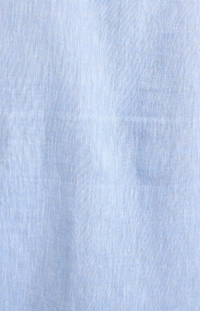 Perry Ellis Linen Blend Roll Tab Shirt