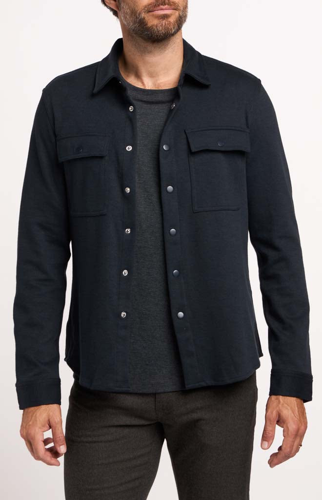 report collection dress shirt Report Collection Twill Woven Overshirt