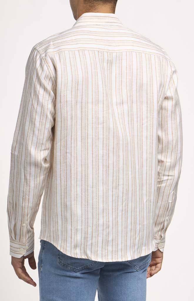Stitch Note The Dylan Long-Sleeve Linen Shirt