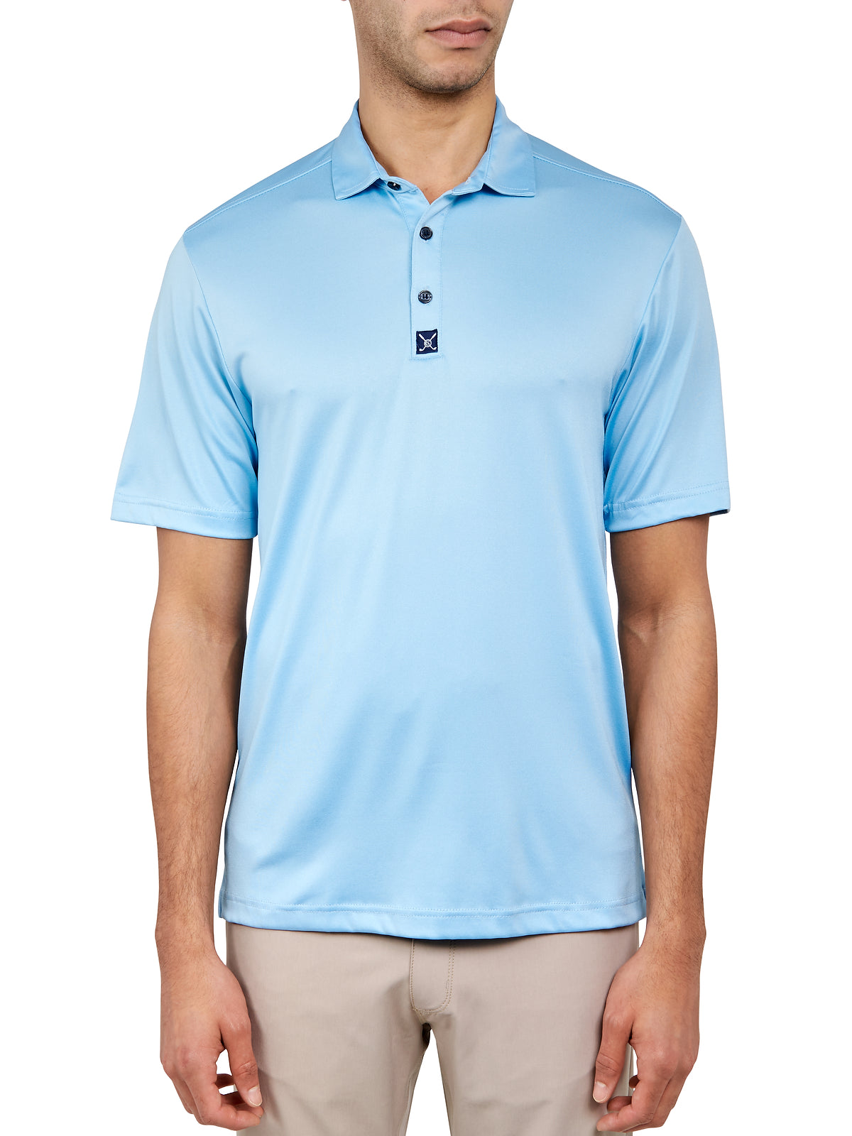 Construct Solid Performance Golf Polo – StatelyMen
