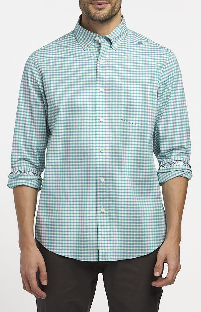 Vintage Indigo/Pool Blue Small Gingham