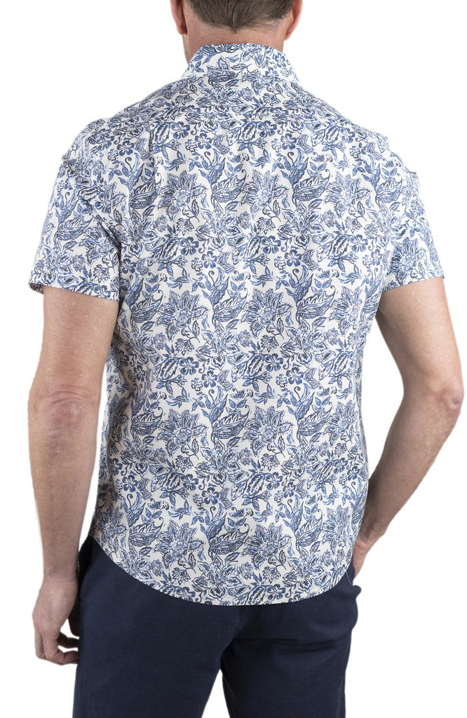 Indigo Paisley