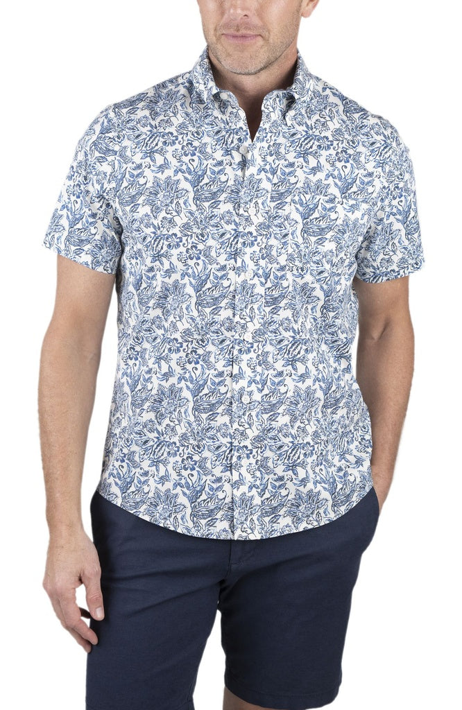Indigo Paisley