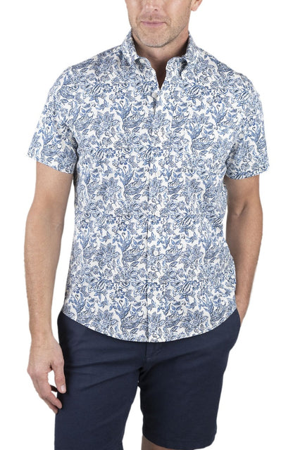 Indigo Paisley