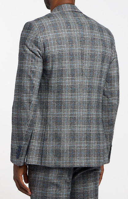 Black Arctic Blue Check