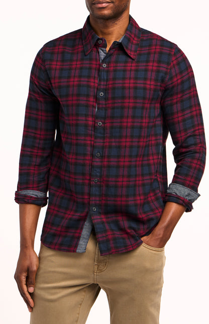PX Long-Sleeve Flannel Shirt
