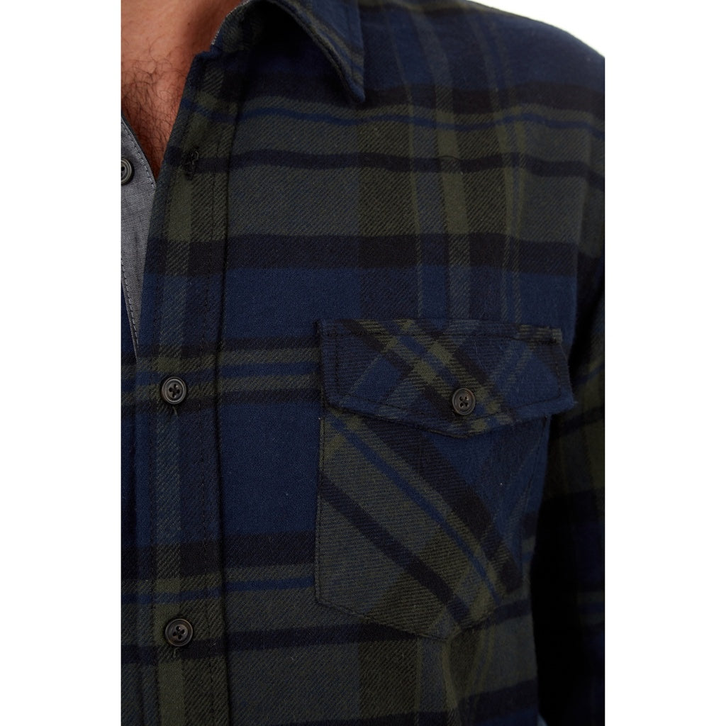 PX Long-Sleeve Flannel Shirt