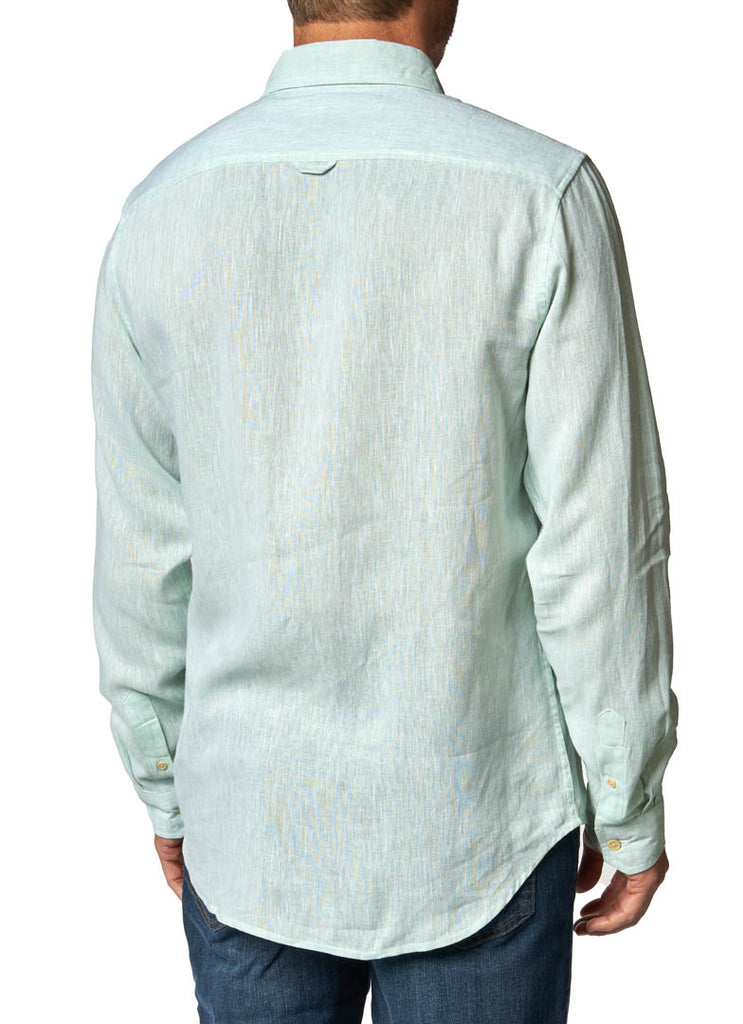 Ben Sherman Linen Blend Long-Sleeve Shirt