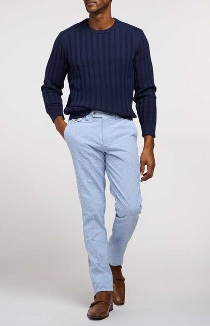 Blue Seersucker