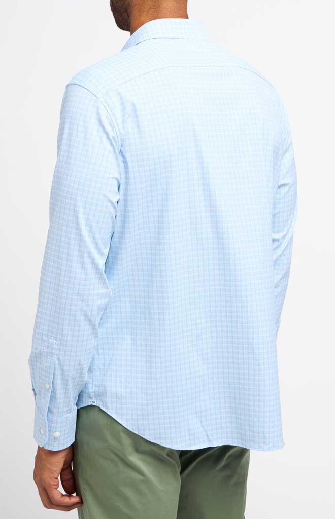Ice Blue Plaid