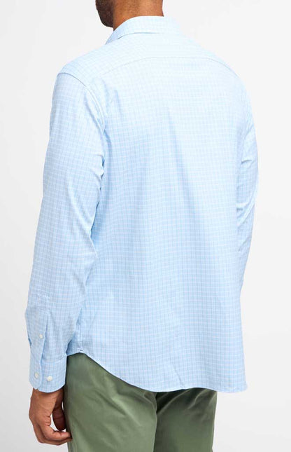 Ice Blue Plaid