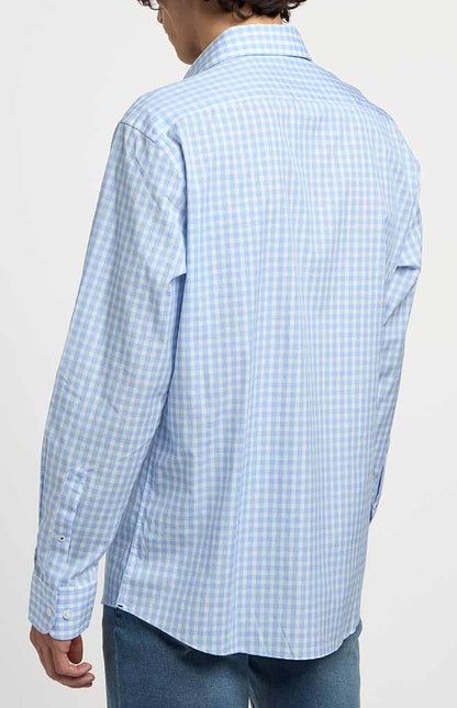 Blue White Fleetwood Check