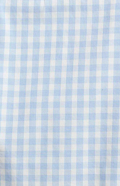 Blue White Fleetwood Check