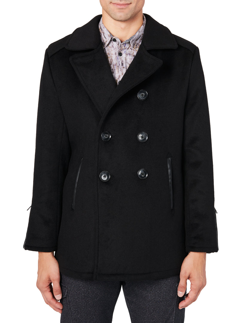 Brooklyn Brigade Obsidian Peacoat – StatelyMen