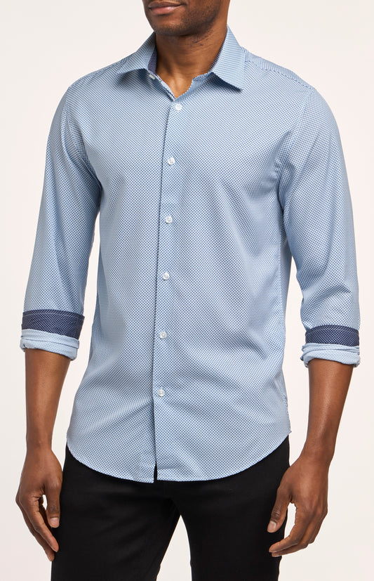 white/blue