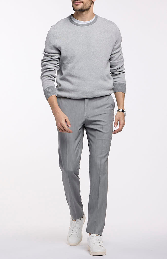 Construct Grey Bistretch Dress Pants