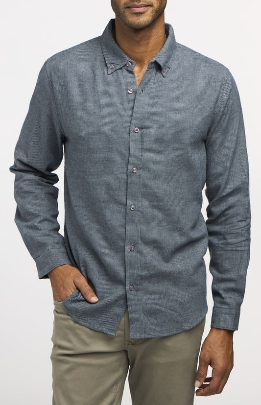 Grey Micro Houndstooth