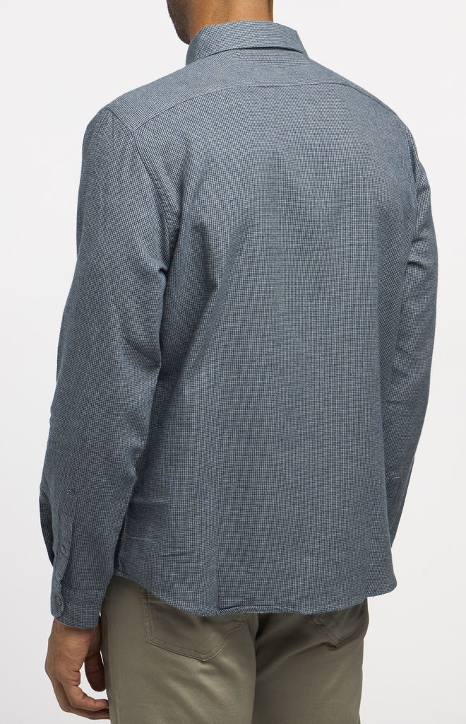 Grey Micro Houndstooth