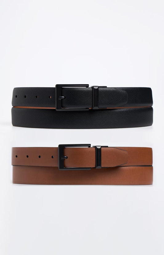 Black/Cognac