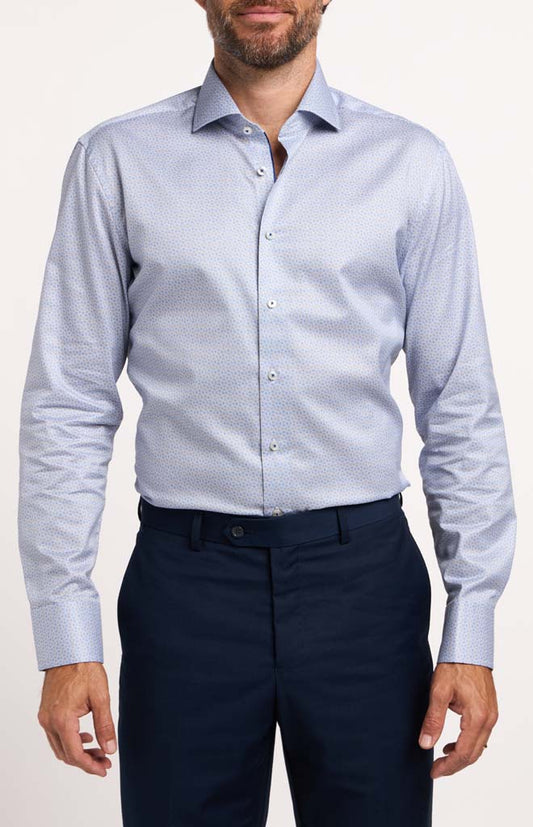 Print Brown Blue