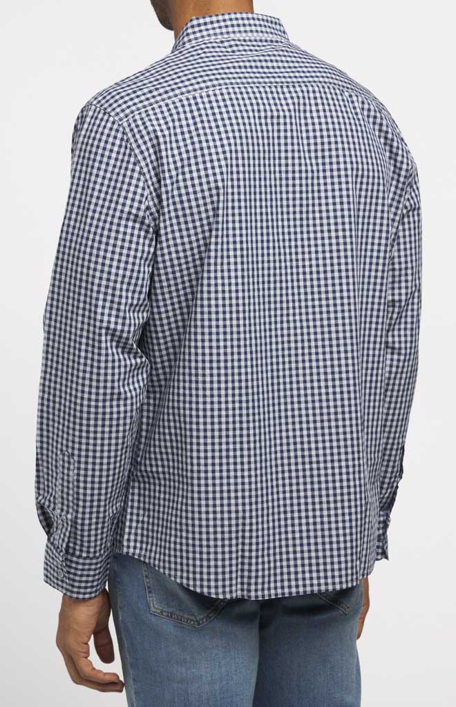 Navy Gingham
