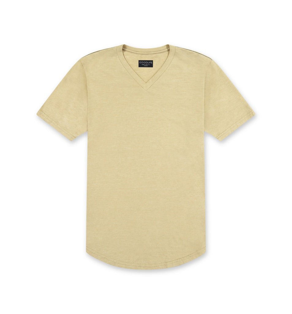 Goodlife Clothing Short-Sleeve Tri blend Scallop V-Neck – Stately