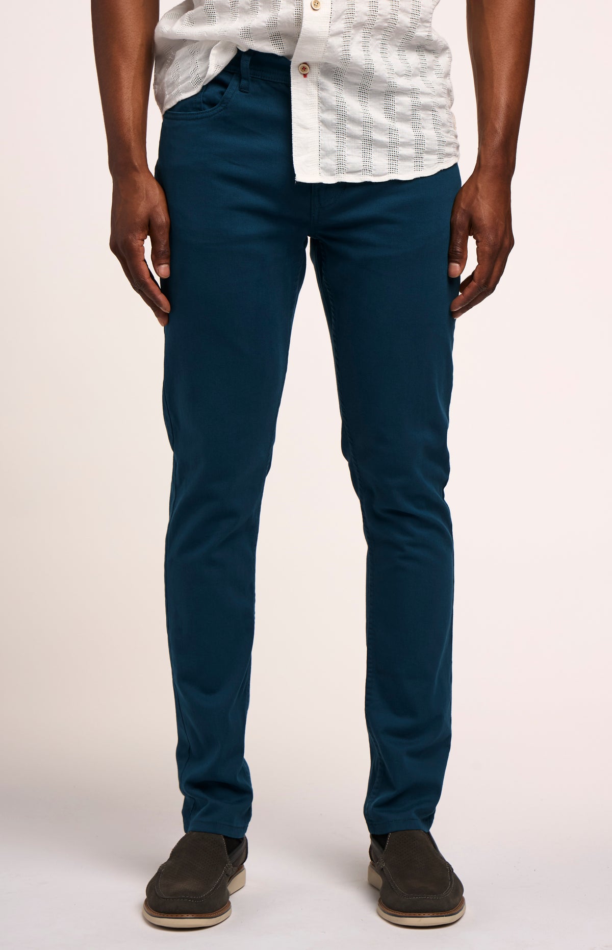 Jachs NY Slim Fit Stretch Twill 5-Pocket Pant – Stately