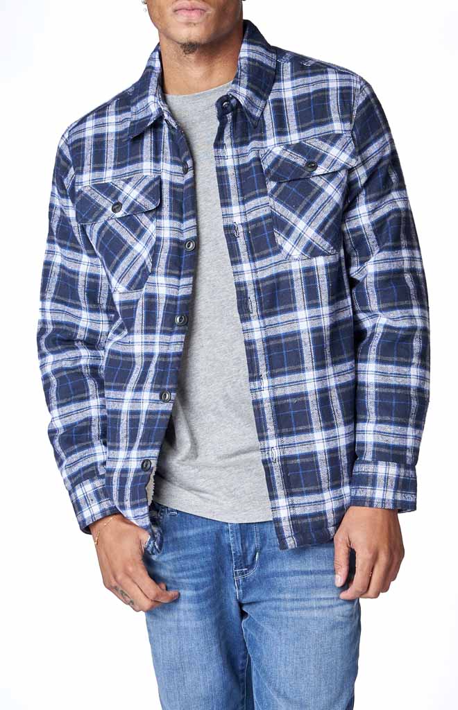 Jachs NY Recycled Flannel Shirt Jacket – StatelyMen