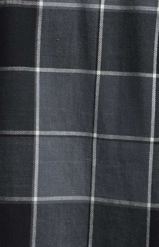Black Indigo Check