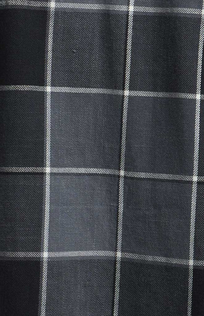Black Indigo Check