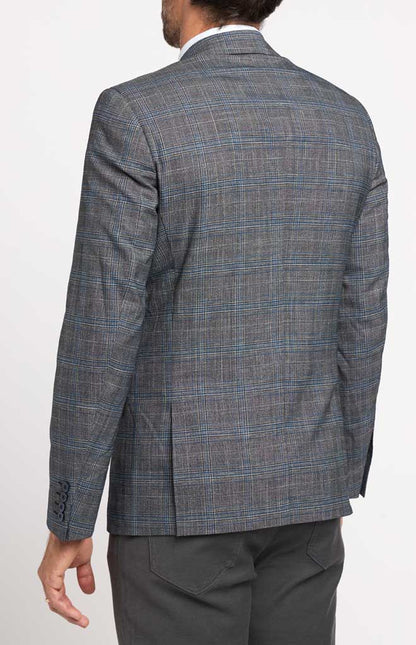 Blue/Black Plaid