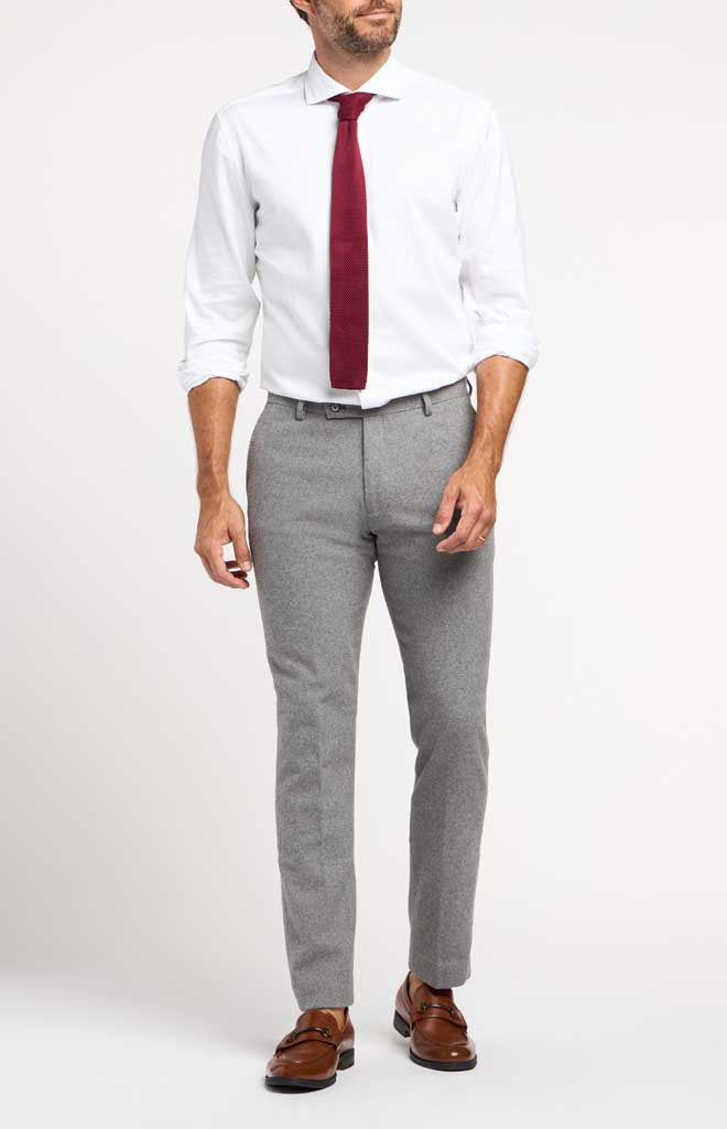 Paisley & Gray Titanium Grey Slim Downing Pants – Stately