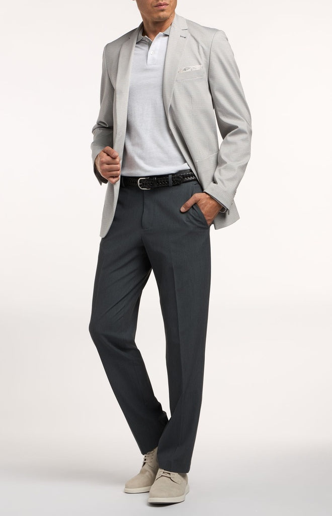 Perry Ellis Modern Fit Resolution Performance Solid Dress Pant – Stately