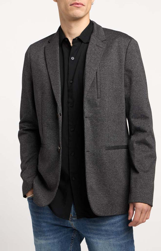 Black Herringbone