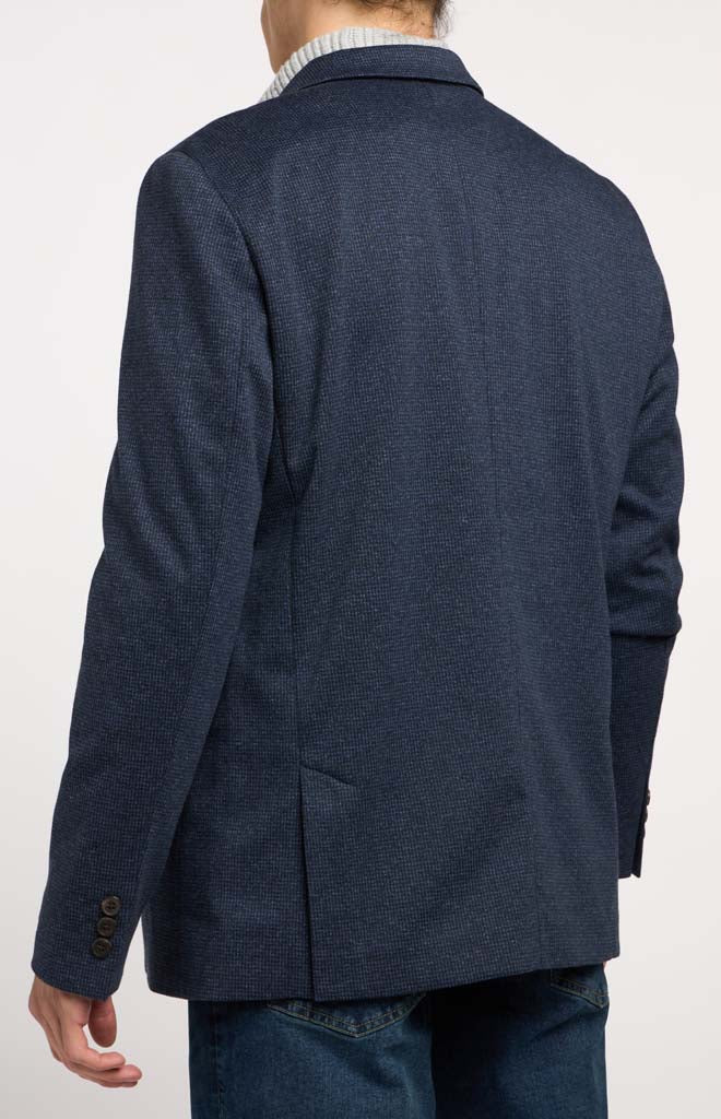 True Navy Herringbone