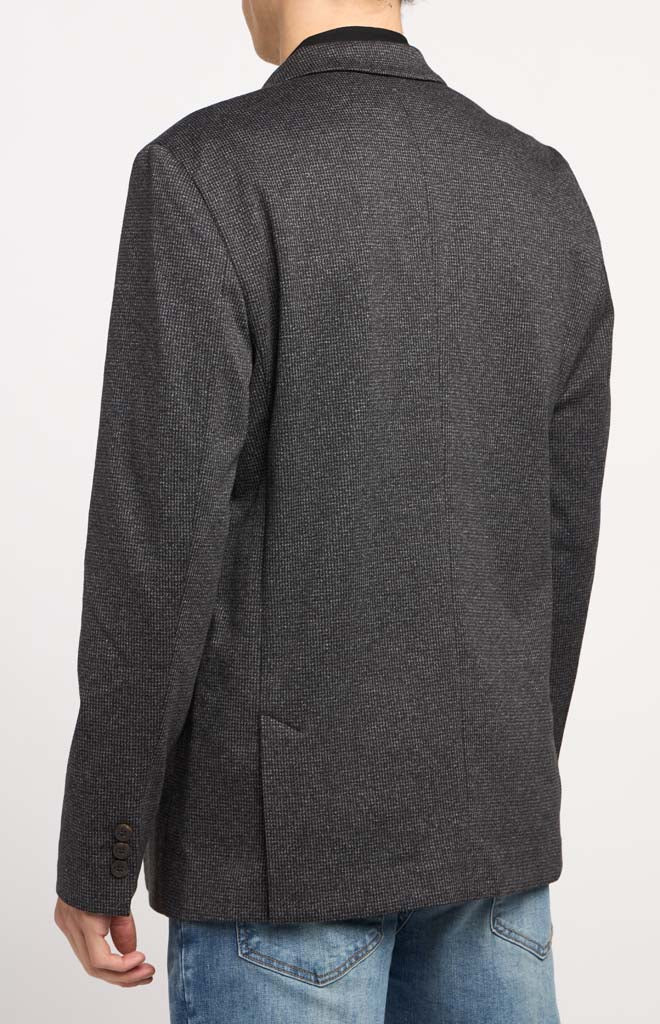 Black Herringbone