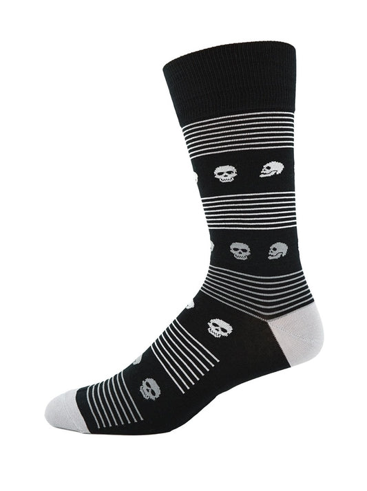 Robert Graham Skull Socks