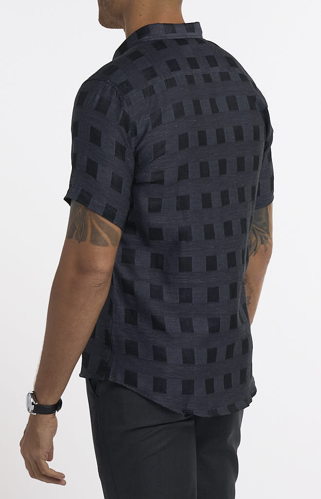 Stitch Note Classic Short-Sleeve Shirt – Stately