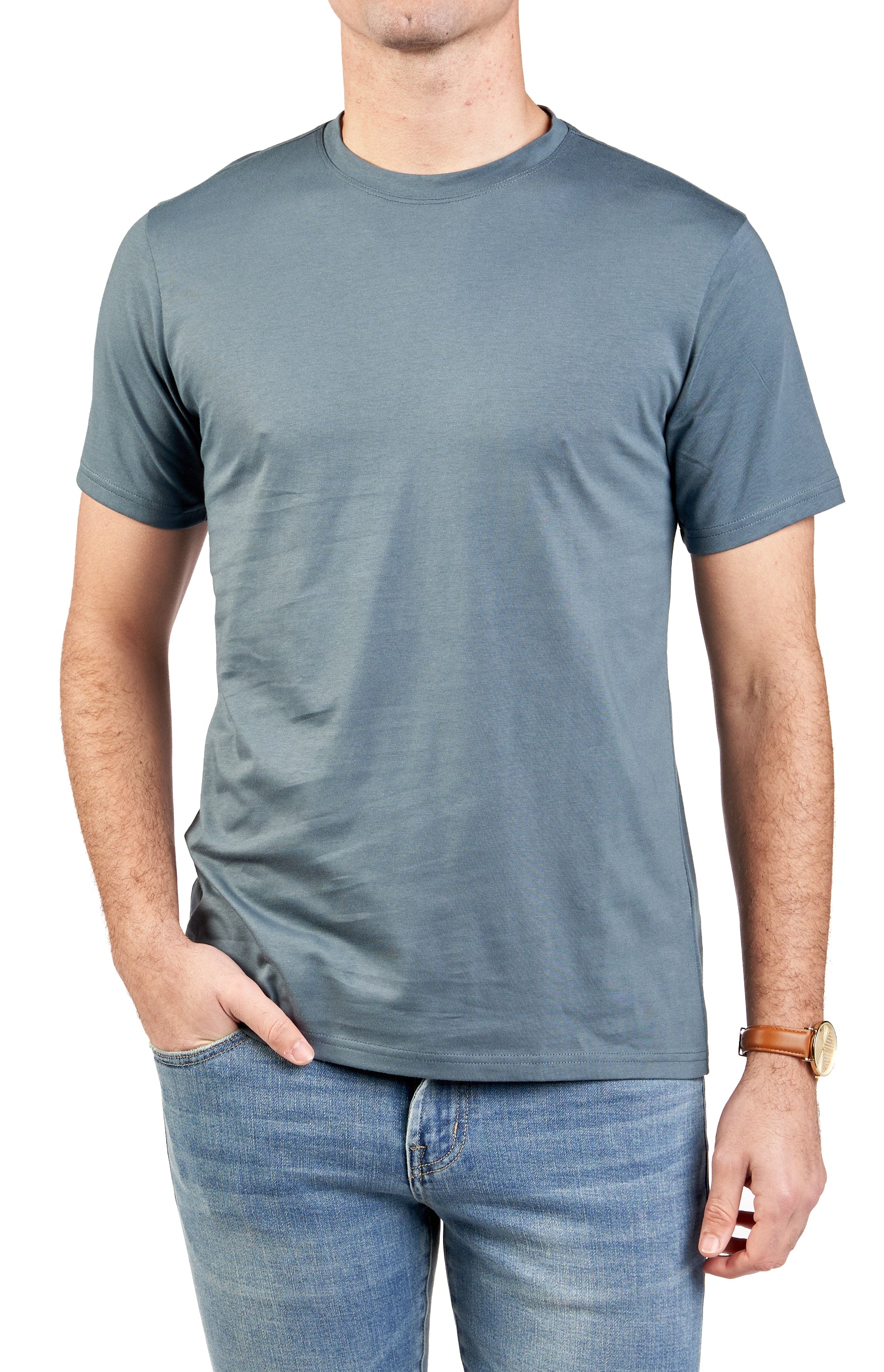 Vustra Steel Blue Short-Sleeve T-Shirt