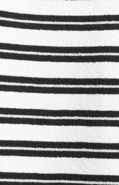 White Blue Stripe